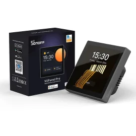 Coupon SONOFF NSPanel Pro Smart Home Control Panel Smart Scene Wall Switch Gateway Hub Voice Control Smart Home Thermostat Display Switch Works with Alexa EU Version