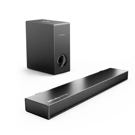 Coupon Ultimea Nova S50 BT5.3 Soundbar 2.1 Channels Subwoofer 5.25 Speaker Dolby Atmos HD eARC Bass 3D Surround 3 EQ Modes Wired Desktop Speaker