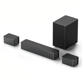 Coupon Ultimea Poseidon D60 BT5.3 Soundbar 6 High Performance Speakers 360 Surround Sound Dolby Atmos 5.1 3EQ Modes Wired Speaker