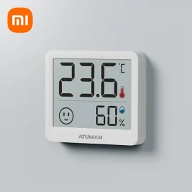 Coupon Xiaomi Duka Atuman THmini Electronic Temperature and Humidity Meter High Precision Vertical Infant Room Thermometer Digital Meter for Home