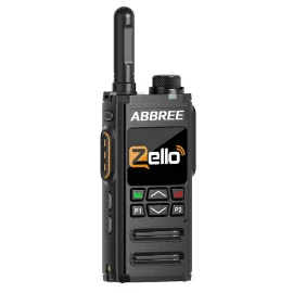 Coupon ABBREE GP 268 Walkie Talkie Zello POC Network Bluetooth WIFI 4G SIM Card Android Long Range Communicator