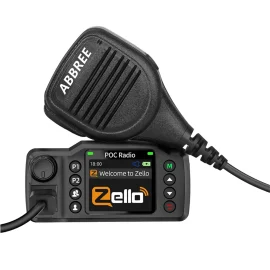 Coupon ABBREE GP 8900 Plus 4G Car Radio Dual SIM Unlimited Distance Zello Android 5.1 POC Radio Clear Sound Large Color Screen