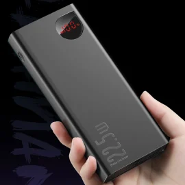 Coupon Baseus Adaman 22.5W 20000mAh PD QC3.0 Dual Input Output Digital Display Quick Charge Power Bank for iPhone 13 or 13 Mini or 13 Pro Max for Samsung Galaxy Note S20 ultra Huawei Mate40