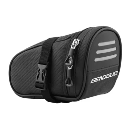 Coupon BENGGUO 1L Portable Bike Saddle Bag Hang Taillight Reflective Large Capacity Bicycle Under Seat Storage Pack for Outdoor Cycling