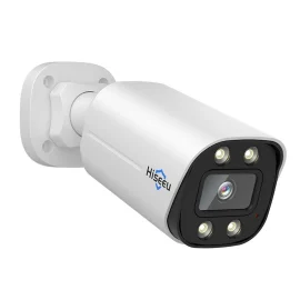 Coupon Hiseeu HB488 P 8MP 4K PoE IP Security Camera CCTV Video Surveillance Cam HD Color Night Vision Two Way Audio IP67 Waterproof for Home Safety