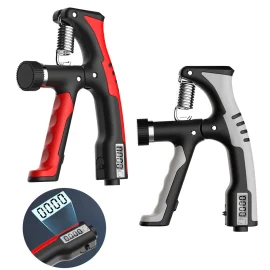 Coupon KALOAD 10 100Kg Electronic Smart Counting Adjustable Hand Grip Strengthener Trainer Forearm Exercise Gripper Bodybuilding Muscle Carpal Rehabilitation Athletes