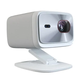 Coupon Lenovo 100P Projector 1300 Ansi Lumens HDR10 2+32GB Android TV Intelligent FocusandKeystone Correction 360 Tilt Head Portable Outdoor Movie