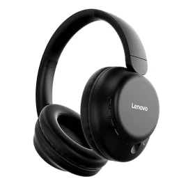 Coupon Lenovo TC3307 Wireless Headset bluetooth Earphone 40mm Large Diaphragm AAC Audio 30H Playback AUX Wired Foldable Headphones