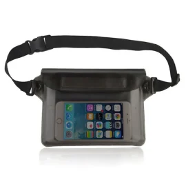 Coupon Outdoor Waterproof Transparent PVC Screen Touch Phone Waist Bag with Adjustable Strap Valuables Dry for Diving Surfing Swimming Kayaking Boating