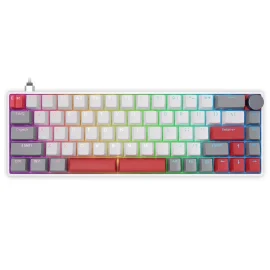 Coupon SKYLOONG GK6+ 68 Keys Wired Mechanical Gaming Keyboard Optical Switch RGB Type C Programmable 65 pencent Layout Gaming Keyboard