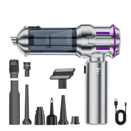 Coupon SUITU 100W Brushless Wireless Car Vacuum Cleaner Powerful Suction Wet and Dry Handheld Cleaning Auto Home