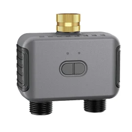 Coupon Tuya bluetooth Smart Garden Sprinkler Water Timer by 2 Way Rain Delay Filter Washer Programmable and Automatic Irrigation Controller for Garden Sprinkler Agriculture Forestry Valve