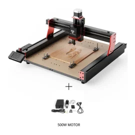 Coupon TWO TREES TTC450 Pro CNC Engraving Machine Kit 500W Air cooled Spindle Motor ER11 Chuck + 52mm Clamps + Power Supply Speed Governor