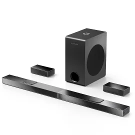 Coupon ULTIMEA Nova S80 520W 5.1.2CH True Dolby Atmos Soundbar bluetooth Soundbar 4K HDR Passthrough HD eARC In Soundbar with 8 inch Wireless Big Subwoofer