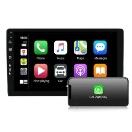 Coupon YUEHOO YH-E064 10.1″ Big Screen 1Din with Knob Car Audio And Video Motherboard Android 12.0 BT5.0 IPS Screen+2.5D Screen