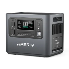 Coupon Aferiy P210 2400W 2048Wh LiFePO4 Battery Portable Power Station UPS Pure Sine Wave, 13 Output Ports,1.5 Hours Fast Charging, Solar Generator for Outdoor Camping RV Home Emergency Backup Power EU Plug
