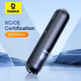 Coupon Baseus A0Pro Cordless Handheld Car Vacuum Cleaner Portable 30W High Power 45000rpm Suction Type C Rechargeable Wet and Dry for Car Home