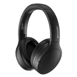 Coupon BlitzWolf BW HP6 Pro Wireless Headset Dual ANC bluetooth Headset 30dB Active Noise Cancelling 40mm Large Drivers AAC Audio Low Latency Portable Headphones with Dual Mic