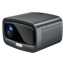 Coupon BlitzWolf® BW-V9 LED 1080P Projector 1000 ANSI Lumens High Brightles Water Cooling AutoFocus FuIl Frequency Speaker Bluetooth 5.0 WIFI6 Home Theater