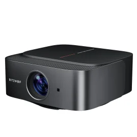 Coupon Blitzwolf V10 3 LCD Projector 120 Inch Screen Wireless Cast Screen 5G WIFI Dual Bluetooth5.3 Electric Focus UP&Down Keystone Correction Home Theater Outdoor Movie Lights Outdoor