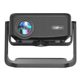 Coupon CHEERLUX C6B Gimbal LCD Projector 180ANSI Lumens 360° Adjustable 2.4G/5G WiFi&BT5.1 Support Electric Focusing&Electronic Trapezoid Deamer Low Noise Smart Eyes Protection Home Theater Cinema