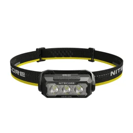 Coupon NITECORE HA15 UHE 400LM Outdoor Rechargeable Headlamp AA Battery Lightweight LED Headlight Fishing Night Run Strong Hiking Light