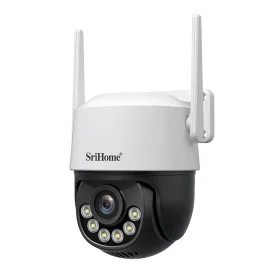 Coupon SriHome SH072 8MP 4K 3X Zoom Security Camera Outdoor PTZ Dual Band WiFi 2.4G or 5G Night Vision 2 Way Audio Human Detection IP66 Waterproof Wireless Smart Home Surveillance Cameras