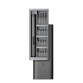 Coupon XIAOMI Mijia 350mAh 200rpm Type C Rechargeable 2 Gears Electric Screwdriver Repair Tool W or Magnetic Storage Case and 24pcs S2 Steel Bits