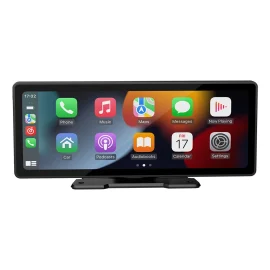 Coupon 10.26 inch Portable bluetooth Car MP5 Player HD Large Screen Wireless Carplay Car Radio Built in 1W Speaker