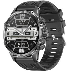 Coupon BlitzWolf BW AT6 Plus 1.75inch AMOLED Display Smart Voice Assistant Flashlight bluetooth Call Heart Rate Blood Pressure Blood Oxygen Monitor Multi sport Modes IP67 Waterproof Smart Watch