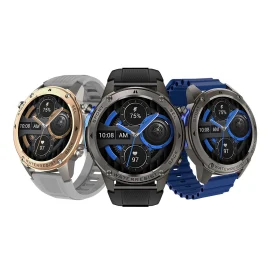 Coupon BlitzWolf BW Voyager1 1.43 inch AMOLED GPS Double Straps Compass and Barometer 10ATM Waterproof bluetooth Call Heart Rate Blood Oxygen Monitor Sleep Monitoring Menstrual Cycle Multi sports Outdoor Smart Watch