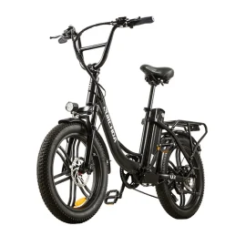 Coupon BURCHDA U2 Electric Bike 48V 15AH Battery 500W Motor 20inches Tires 50-60KM Max Mileage 180KG Max Load Electric Bicycle
