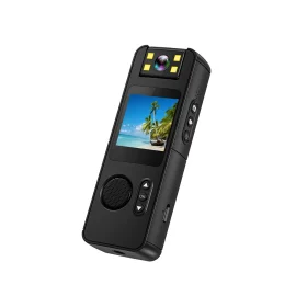 Coupon CS11 1080P Back Clip Camera Video Recorder 180 Degree Adjustable Lens Cycling Recorder Built in LED Light WiFi Support 256GB TF Card Portable Sports Action Camera