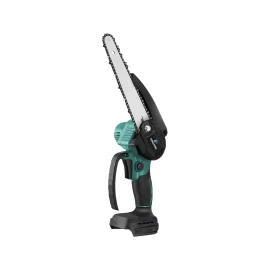 Coupon Drillpro Electric Cordless Chain Saw 3000W 18V Battery 8 Inch Brushless Motor High Speed Cutting Tool Compatible with Battery
