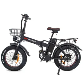 Coupon DRVETION AT20 Electric Bike 48V 15Ah SamsungBattery 750W Motor 20*4.0inch Tires 65-85KM Max Mileage Range 150KG Max Load Folding Electric Bicycle
