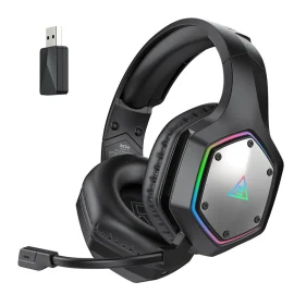 Coupon EKSA E1000WT Gaming Headset 7.1 Surround Wireless bluetooth Headphone 50mm Powerful Driver ENC Call Noise Cancelling 36H Battery Life Low Game Latency Support 3.5mm Wired Headphones