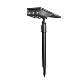 Coupon Elfeland Solar Powered LED Lawn Light Spotlight Wall Mounted and In Ground IP65 Waterproof Outdoor Pathway Light Landscape Lighting