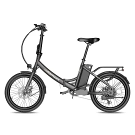 Coupon FAFREES F20 Light Electric Bike 36V 16.75Ah Battery 250W Motor 20×1.95inch Tires 90-110KM Max Mileage 120KG Max Load City Folding Electric Bicycle
