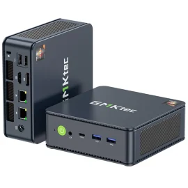 Coupon GMKtec M5 Plus AMD Ryzen 7 5825U 8 Cores Mini PC 16GB RAM 512GB SSD DDR4 or 32GB RAM 1TB PCIe SSD Windows 11 Pro WIFI 6E BT5.2 HD 4K Triple Screen Display Mini Computer