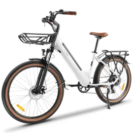 Coupon KAISDA K601 Electric Bike 36V 16AH Battery 250W Motor 26inch Tires 90-100KM Max Mileage 150KG Max Load Electric Bicycle