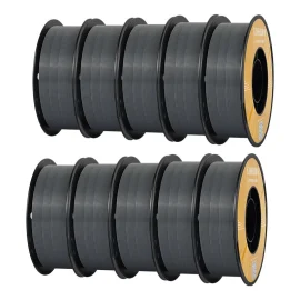 Coupon KINGROON PETG 3D Printer Filament 1.75mm 10kg Grey High Strength Easy to Print Eco-Friendly No Bubbles Smooth Printing High Precision