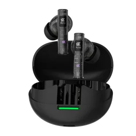 Coupon KZ Krio TWS bluetooth Earphone Wireless ANC Earbuds QCC Chip APT LDAC Lossless Audio 55dB Depth Active Noise Cancelling 6 Mic HD Call 32H Playback In ear Headphones