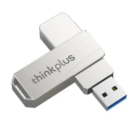 Coupon Lenovo ThinkPlus MU242 USB3.0 Flash Drive 32G 64G 128G 256GB Metal Interface 360 Rotation Fast Data Transmission Portable Memory U Disk for PC Laptop Computer