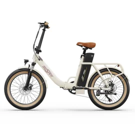 Coupon Onesport OT16-2 Electric Bike 48V 17AH Battery 250W Motor 20inch Tires 60-120KM Max Mileage 100KG Max Load Electric Bicycle