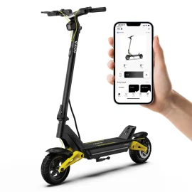 Coupon OOTD S10 Electric Scooter 48V 20AH Battery 1400W Motor 10inch Tires 70KM Max Mileage 120KG Max Load APP E-Scooter DUOTTS Scooter