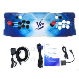 Coupon Pandorra Box 3D Retro Game Console Built-in 7000 Games Arcade Video Game Machine 8-button Dual Player Gamer Console with Joystick for Kids Fun EU Plug