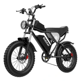 Coupon Ridstar Q20 Electric Bike 48V 20AH Battery 1000W Motor 20inch Tires 70-90KM Max Mileage 150KG Max Load Electric Bicycle