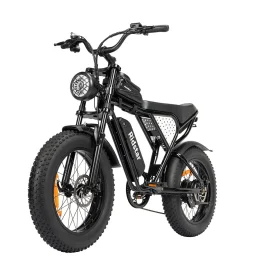 Coupon Ridstar Q20 Mini Electric Bike 48V 15AH Battery 1000W Motor 20inch Tires 60-80KM Max Mileage 150KG Max Load Electric Bicycle