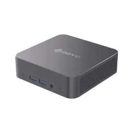 Coupon SOYO M4 Air Mini PC Intel Alder Lake N95 16GB RAM 512GB SSD 4K Triple Screen Display Windows 11 Mini Gaming Computer Desktop PC – Grey
