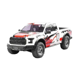 Coupon Traction Hobby KM 1/8 2.4G 4WD for Ford F150 RC Car Rock Crawler Off-Road Climbing Pickup Truck Differential Lock LED Light Mountain Vehicles Models Simulation Electric Remote Control Toys